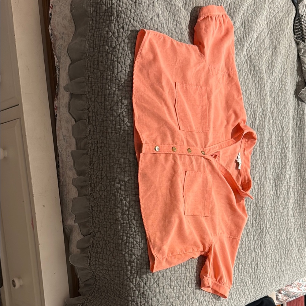 HYFVE Coral Short Sleeve Top